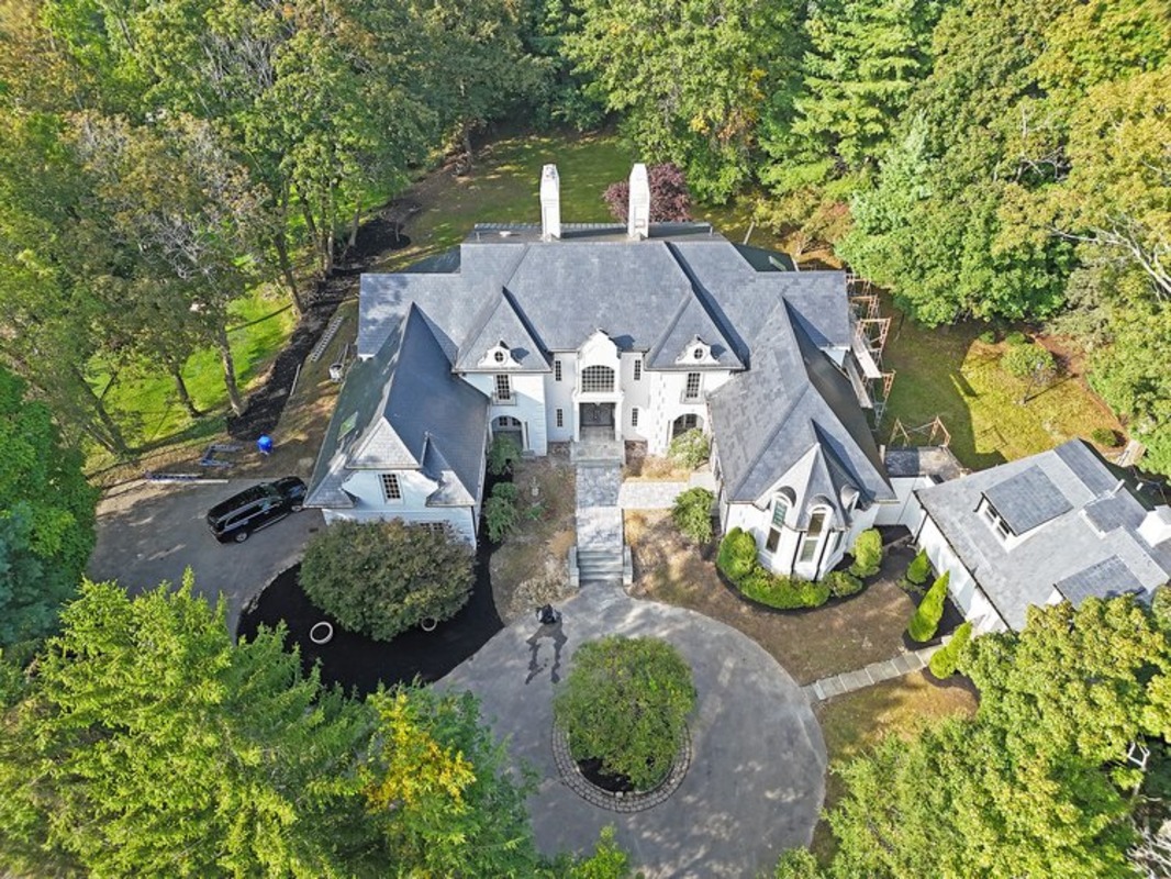 French Inspired Château Style Mansion Hits the Market in Brookline