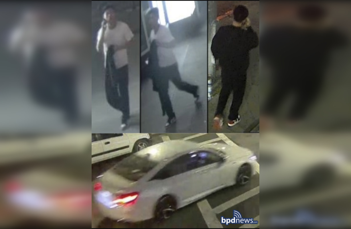 Boston Police Seek Public S Aid In Identifying Suspects And Vehicle