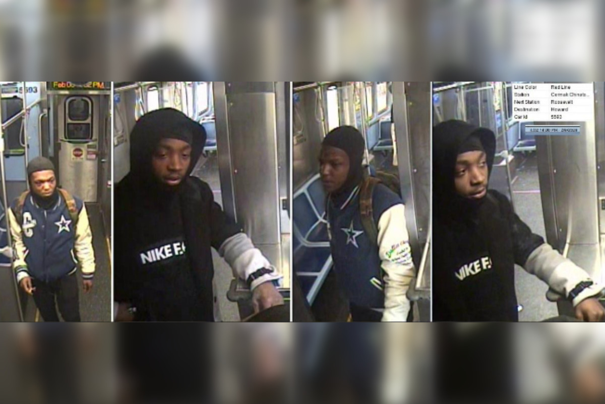 Chicago Police Seek Public S Aid In Identifying Red Line Train Robbery