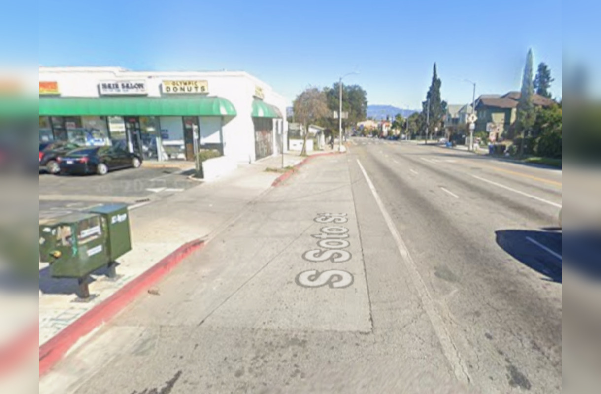 Fire Crews Extinguish Blaze At Abandoned Boyle Heights Restaurant In