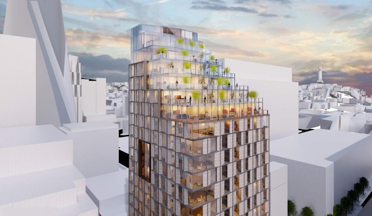 Long-delayed FiDi luxury hotel gets sleek new proposed design, still nowhere near approval
