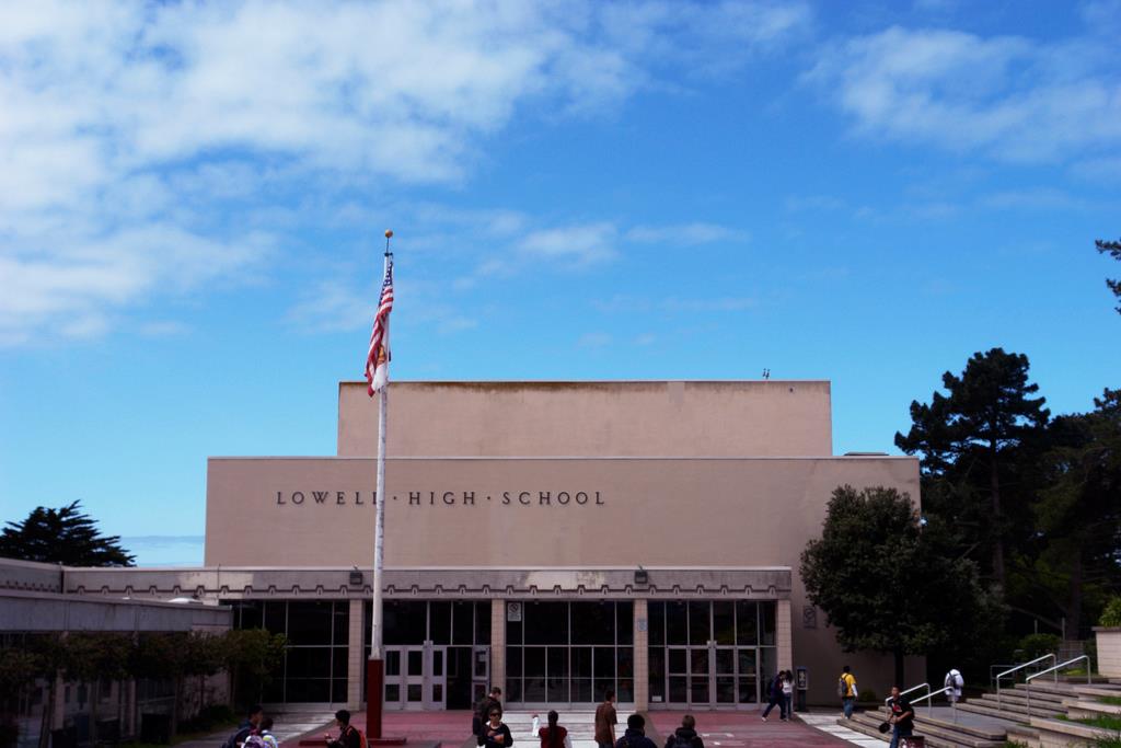 Lowell High School in San Francisco, Calif. has been a source of controversy as the school board moves to a lottery system for 2021-22 school year admission. (Photo courtesy of Lowell High School/Facebook) 