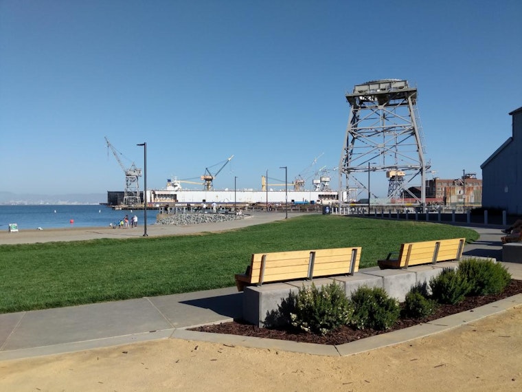 Crane Cove Park opens near Mission Bay — with sandy beaches and grassy lawns