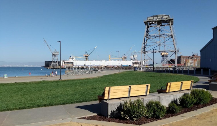 Crane Cove Park opens near Mission Bay — with sandy beaches and grassy lawns