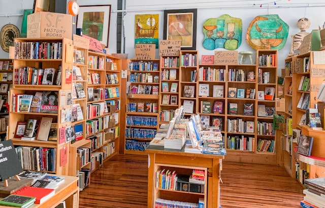 Mission's Alley Cat Bookstore & Gallery to reopen Thursday with 'new intentions' and varied vinyl collection