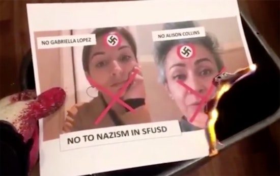 Fight over Lowell High School admissions escalates with threatening video focused on two female school board members