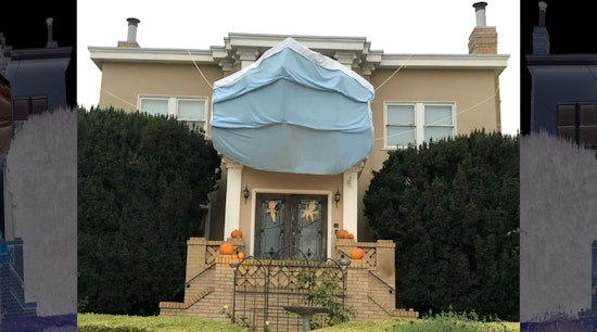 This West Portal house wins SF Halloween 2020 with brilliant mask display