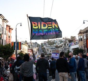 Photos: Celebrations erupted throughout the city after Biden wins presidency