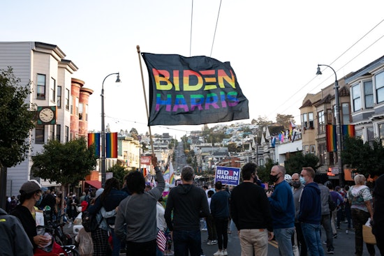 Photos: Celebrations erupted throughout the city after Biden wins presidency