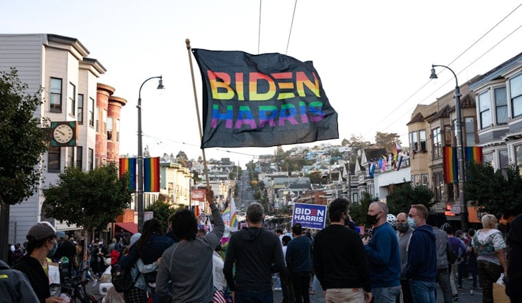 Photos: Celebrations erupted throughout the city after Biden wins presidency
