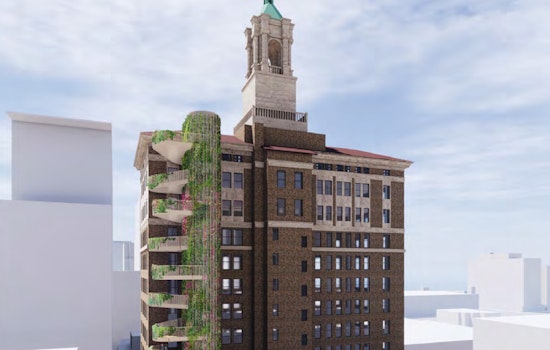 Historic downtown San Jose building, the Bank of Italy tower, gets ready for makeover