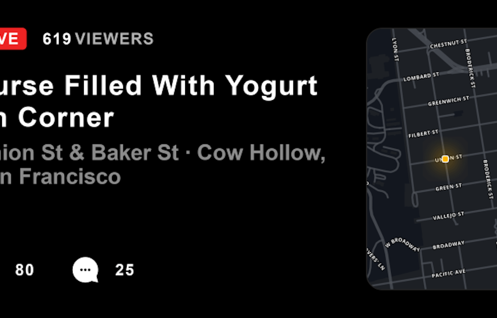 ‘Purse Filled With Yogurt’ alert on Citizen app milks jokes in Cow Hollow