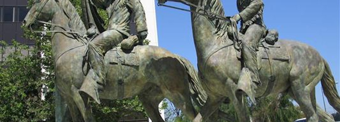 Much-hated statue in San Jose is finally headed to a storage yard