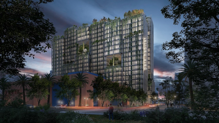 Proposed San Jose highrise has park-like concept built into several levels