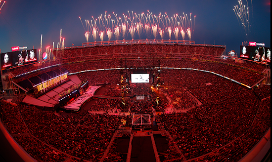 Weeknight concerts & events will finally go later into the night at Levi’s Stadium 