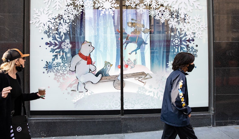 SF SPCA and Macy’s annual holiday windows are back
