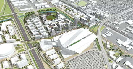 Plan announced to create 30,000 jobs at Oakland Coliseum site