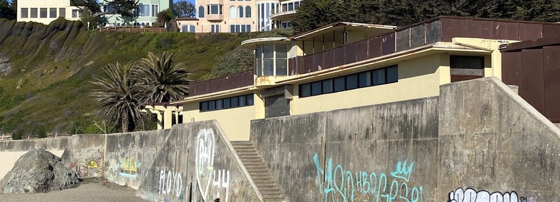 Rusted-out China Beach bathhouse is getting a $20 million renovation in 2022