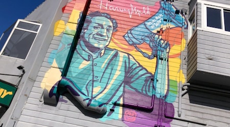 Castro nightclub The Cafe paints over three-year-old Harvey Milk mural