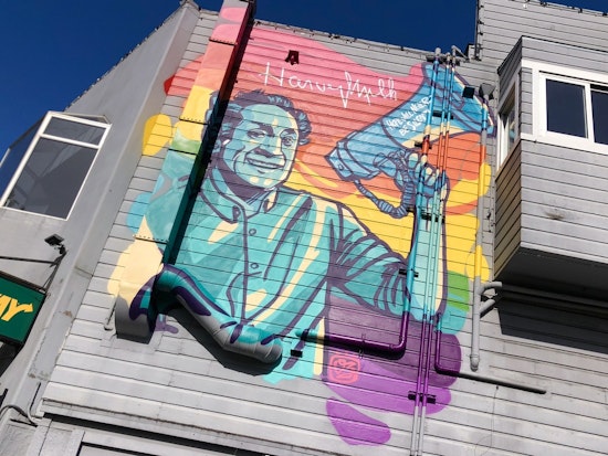 Castro nightclub The Cafe paints over three-year-old Harvey Milk mural