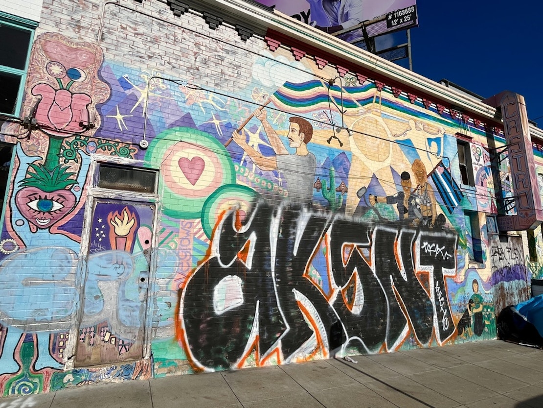 Restoration of the Castro's poignant HIV/AIDS mural uncertain after being defaced by graffiti