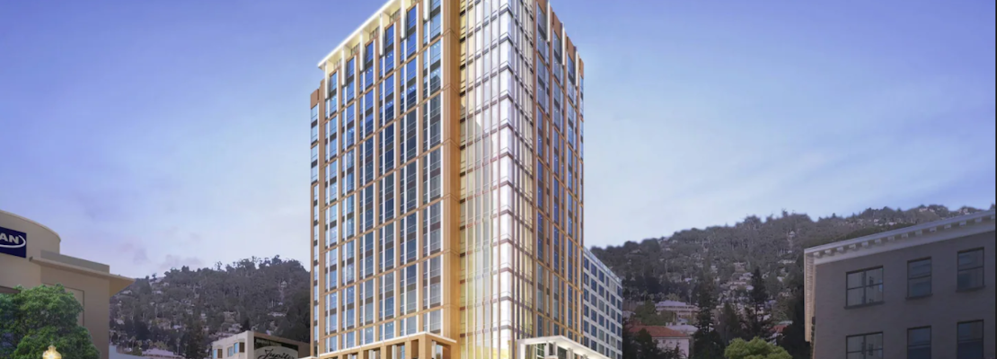 Tall new addition to Berkeley’s skyline, a Residence Inn, preps for opening
