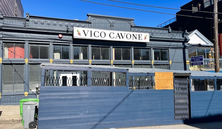 Inside Vico Cavone, opening in the Castro this weekend