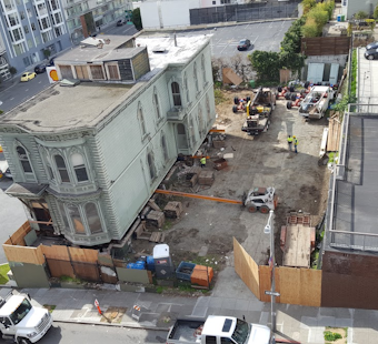 Historic Victorian to be moved from Franklin Street to Fulton Street on Sunday