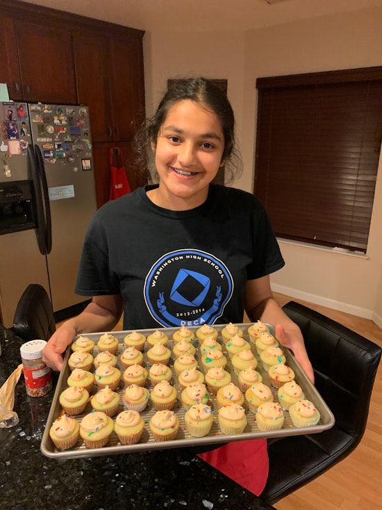 Fremont teen mobilizes stuck-at-home students to bake over 10,000 desserts for people in need