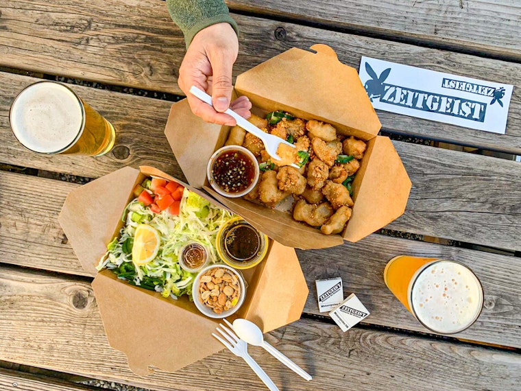 Burma Love and Zeitgeist team up to offer new lunch service in Zeitgeist’s beer garden