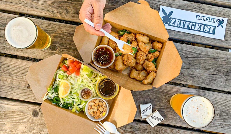 Burma Love and Zeitgeist team up to offer new lunch service in Zeitgeist’s beer garden
