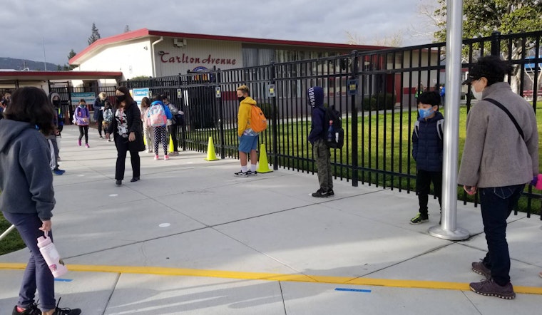 'Lots of smiles behind those masks': A look inside the return to campus for some San Jose students