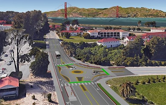 The Presidio gets a roundabout, and slew of new bike lanes