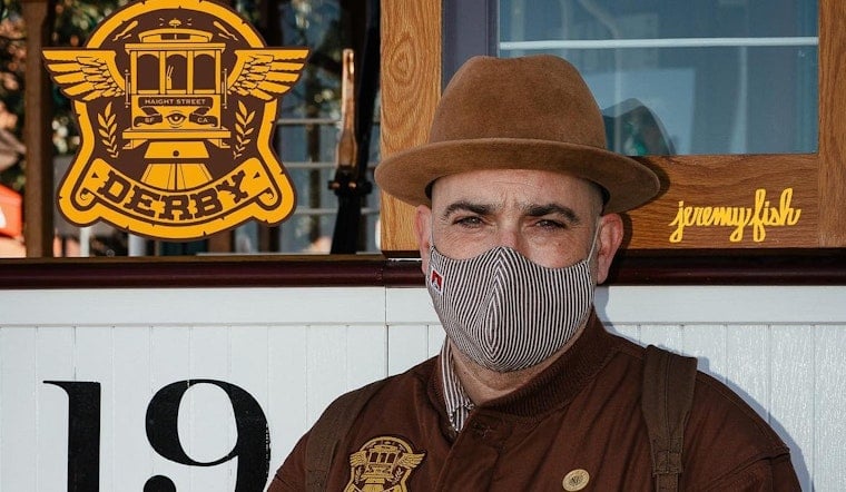 New Jeremy Fish-Derby jacket collaboration celebrates Muni cable cars