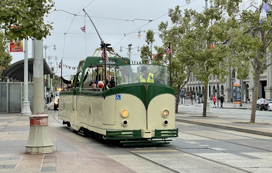 Watch: The F-Line ‘Boat Tram’ returns with ribbon-cutting celebration