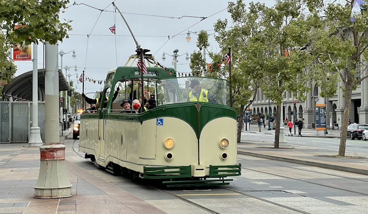 Watch: The F-Line ‘Boat Tram’ returns with ribbon-cutting celebration