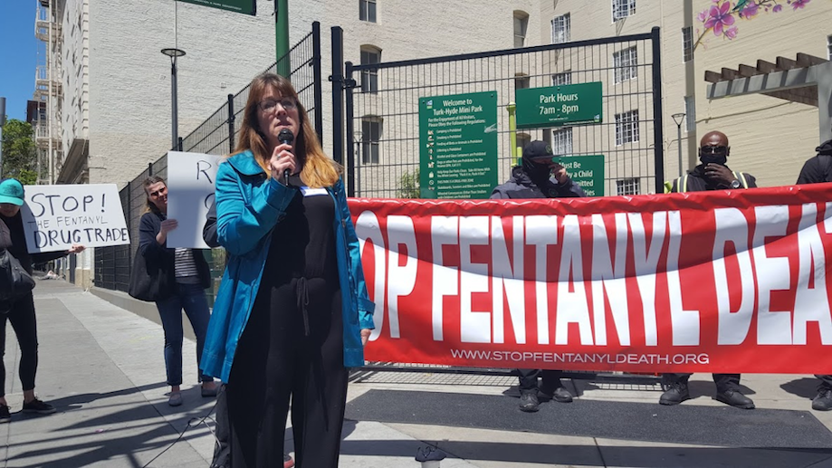 Mother of fentanyl user speaks out: Protests and promises are not enough