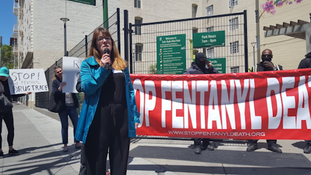Mother of fentanyl user speaks out: Protests and promises are not enough