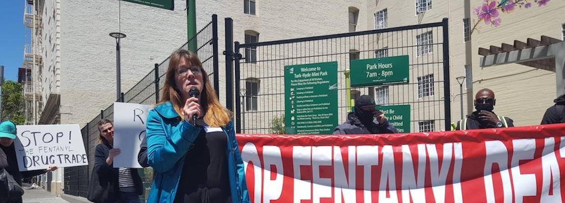 Mother of fentanyl user speaks out: Protests and promises are not enough