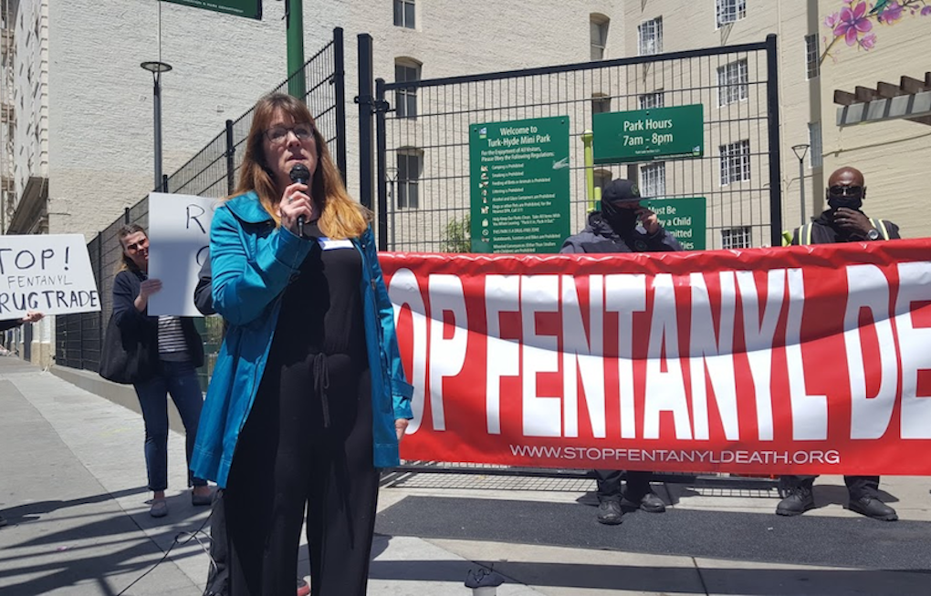 Mother of fentanyl user speaks out: Protests and promises are not enough