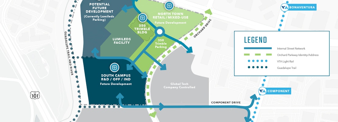 Microsoft buys large plot of San Jose land in proposed NorthTown development area