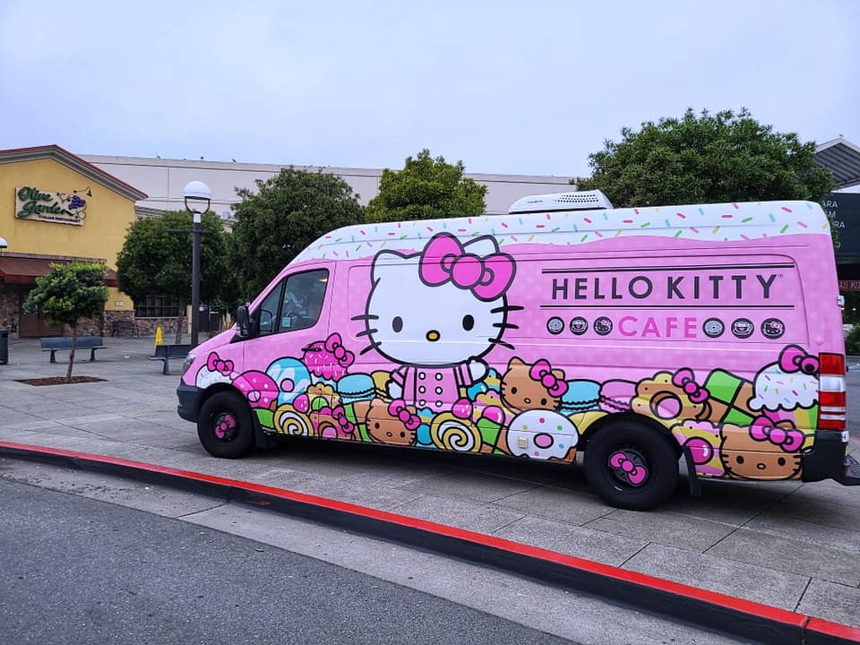 Hello Kitty Cafe Las Vegas - This Hello Kitty cupcake is almost