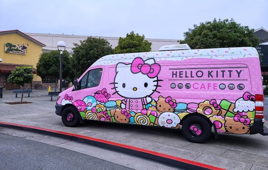 The Hello Kitty Cafe Truck is coming to Stonestown Galleria on Saturday
