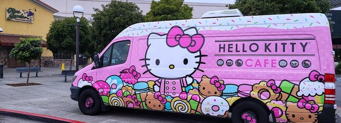 The Hello Kitty Cafe Truck is coming to Stonestown Galleria on Saturday