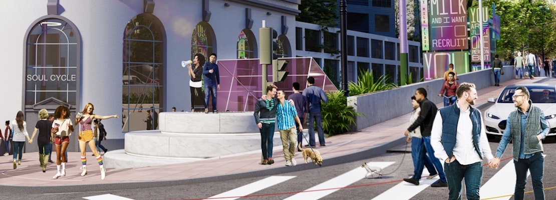 Castro neighborhood group releases preliminary designs for Harvey Milk Plaza redo