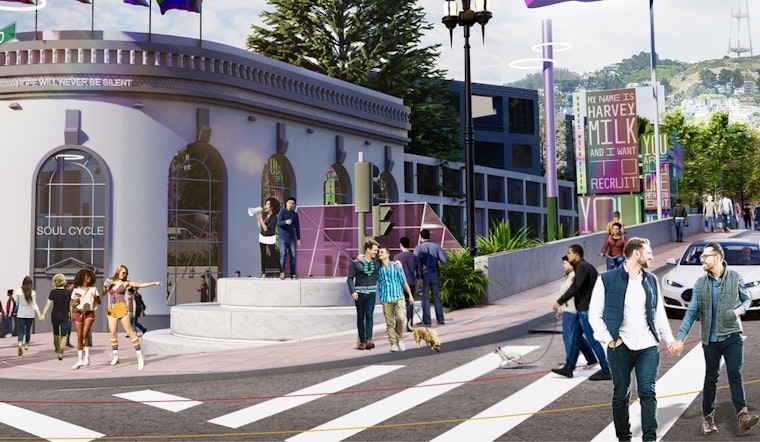 Castro neighborhood group releases preliminary designs for Harvey Milk Plaza redo