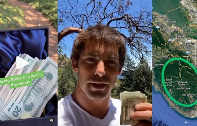 Treasure hunt for hidden cash box now underway in the Santa Cruz Mountains