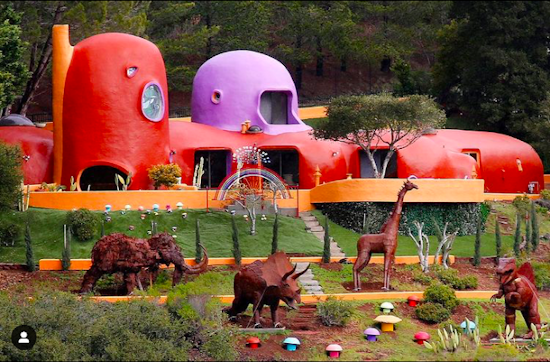 The Flintstones can stay: Hillsborough and Florence Fang reach settlement over figures & more at 'Flintstone House'