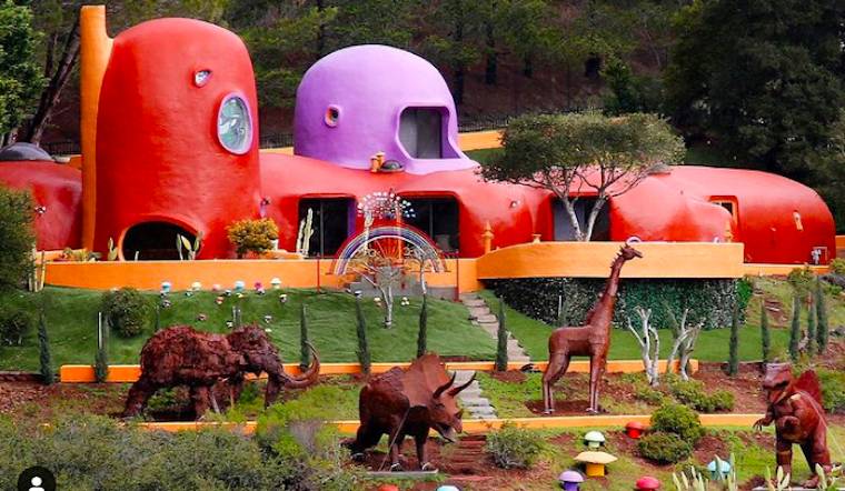 The Flintstones can stay: Hillsborough and Florence Fang reach settlement over figures & more at 'Flintstone House'