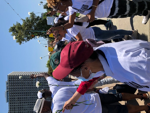 Photo: "Stand Up For A Safe Oakland" march/MJ Carter